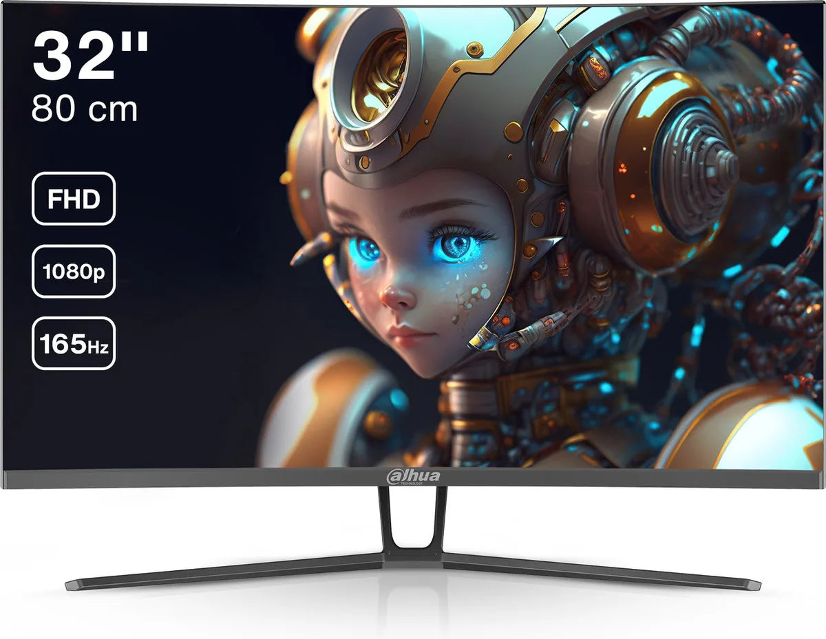 Dahua 32-Inch Curved Full HD Gaming Monitor 165hz-LM32-E230C