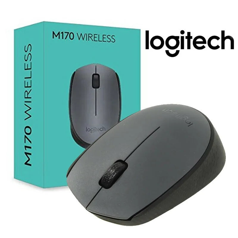 Logitech M170 Wireless Mouse – Grey