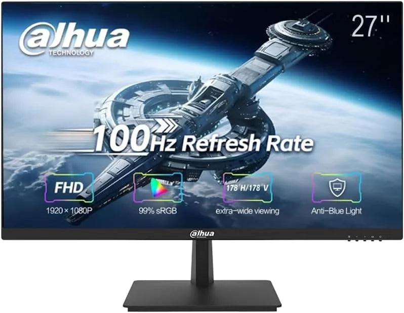Dahua 27-Inch VA Full HD 1080p 100Hz Borderless Monitor With HDMI VGA - LM27-A200F