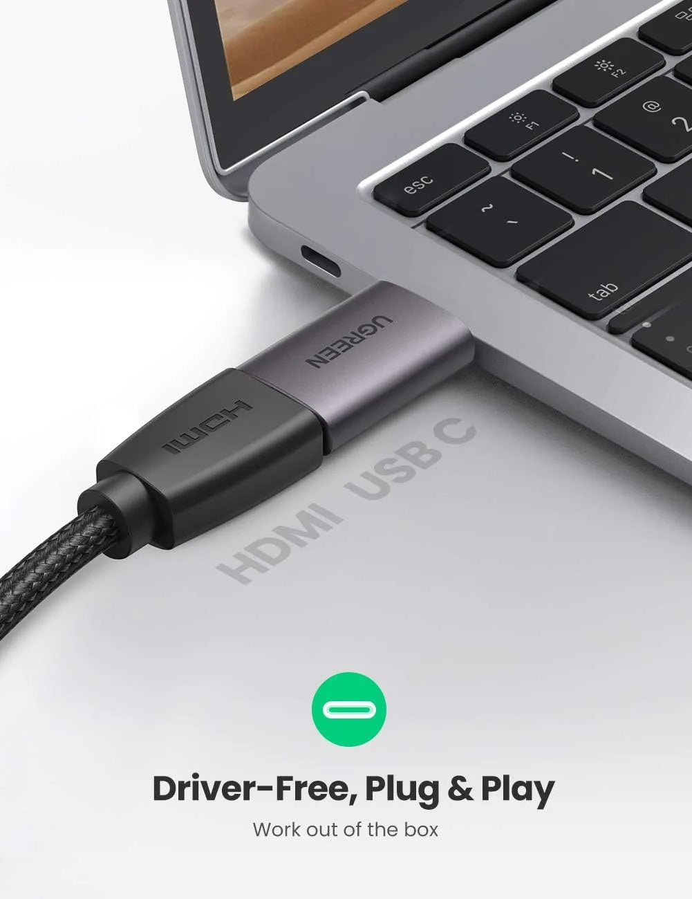 UGREEN USB-C To HDMI Female Adapter 4K 60HZ-70450
