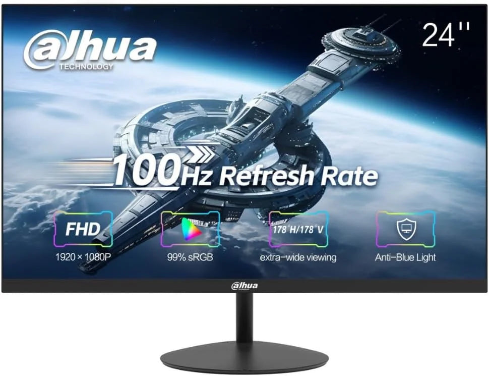 Dahua 24-Inch VA Full HD 1080p 100Hz Borderless Monitor With HDMI, VGA - LM24-A200Y