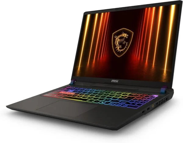 MSI Vector 16 HX AI 16 Inch 240Hz QHD+ Gaming Laptop Intel Core Ultra 9-275HX 16GB NVIDIA Geforce RTX 5080 32GB DDR5 1TB NVMe SSD Thunderbolt 5, Wi-Fi 7, Win 11 Pro - Cosmos Gray A2XWIG