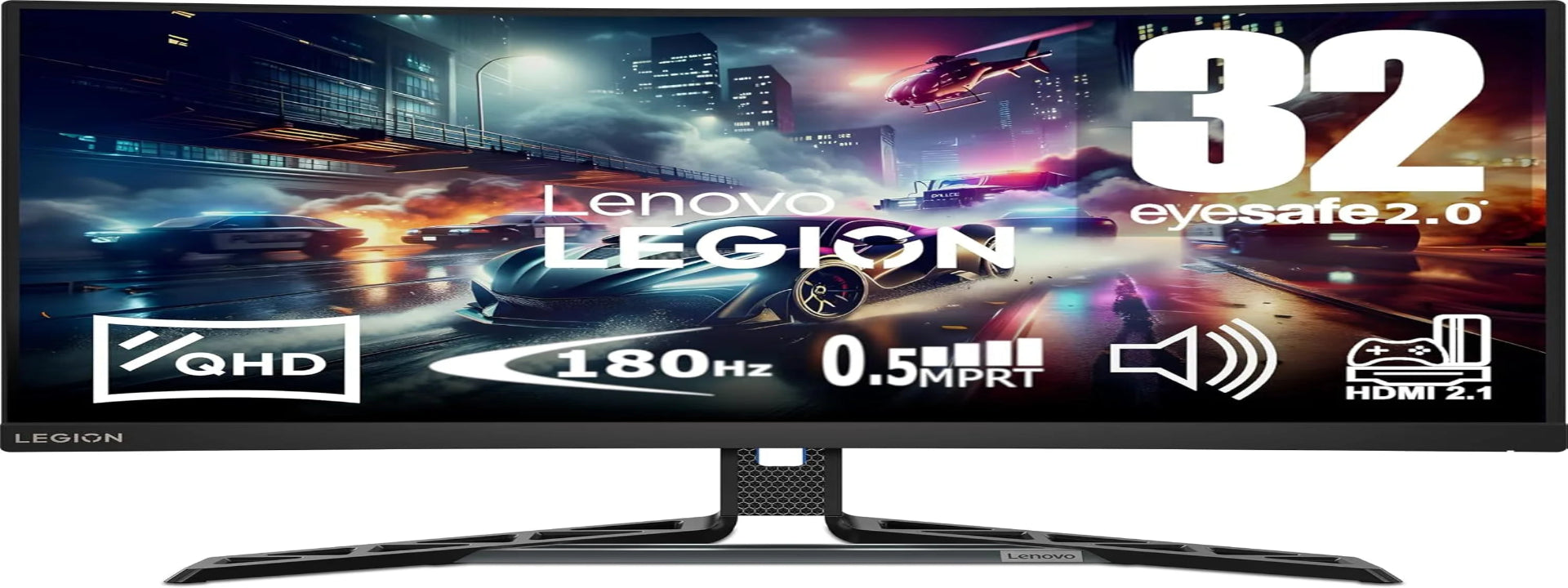 Lenovo Legion R32qc-30 31.5 inch QHD Gaming Monitor
