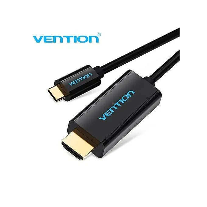 Vention USB-C to HDMI Cable – 2M, Black (VEN CGUBH)