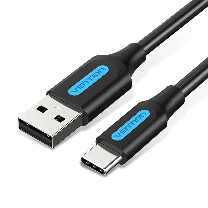 Vention USB 2.0 A Male to A Male Cable 1.5M Black PVC Type