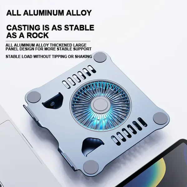 Aluminum Laptop / Tablet Stand with Cooling Fan
