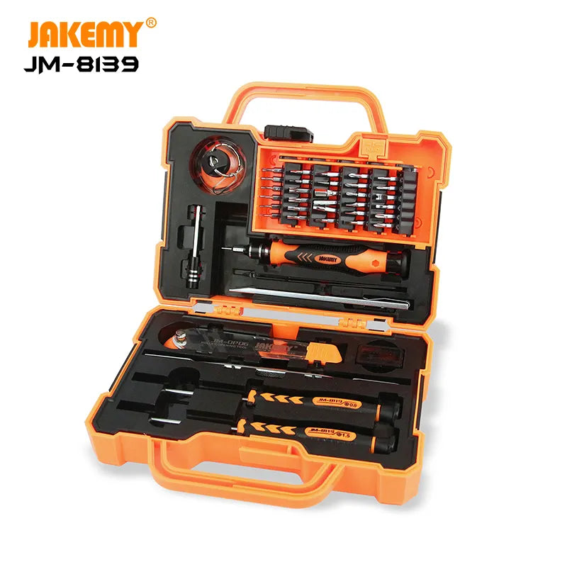 JAKEMY JM-8139 Multi-functional Screwdriver Tool Box Set