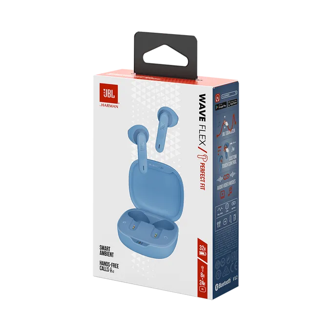 JBL WAVE FLEX wireless Earbuds - Blue