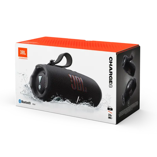 JBL CHARGE 6 Bluetooth Speaker- Black