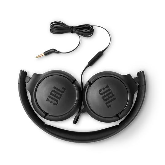 JBL Tune 500 wired headphones-Black