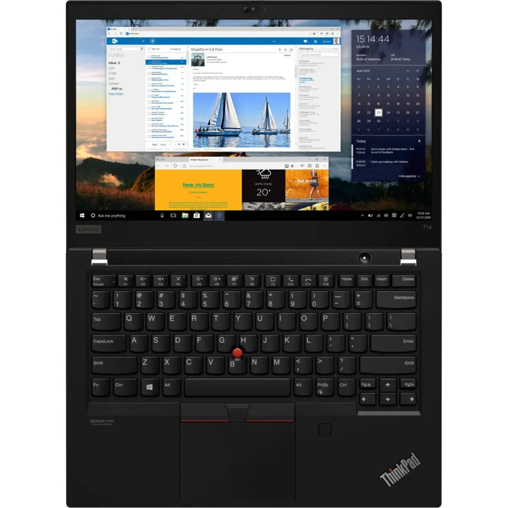 Lenovo ThinkPad T14 Intel Core i5 10th Gen 16GB RAM 256GB SSD 14 Inch FHD Touch Screen Display
