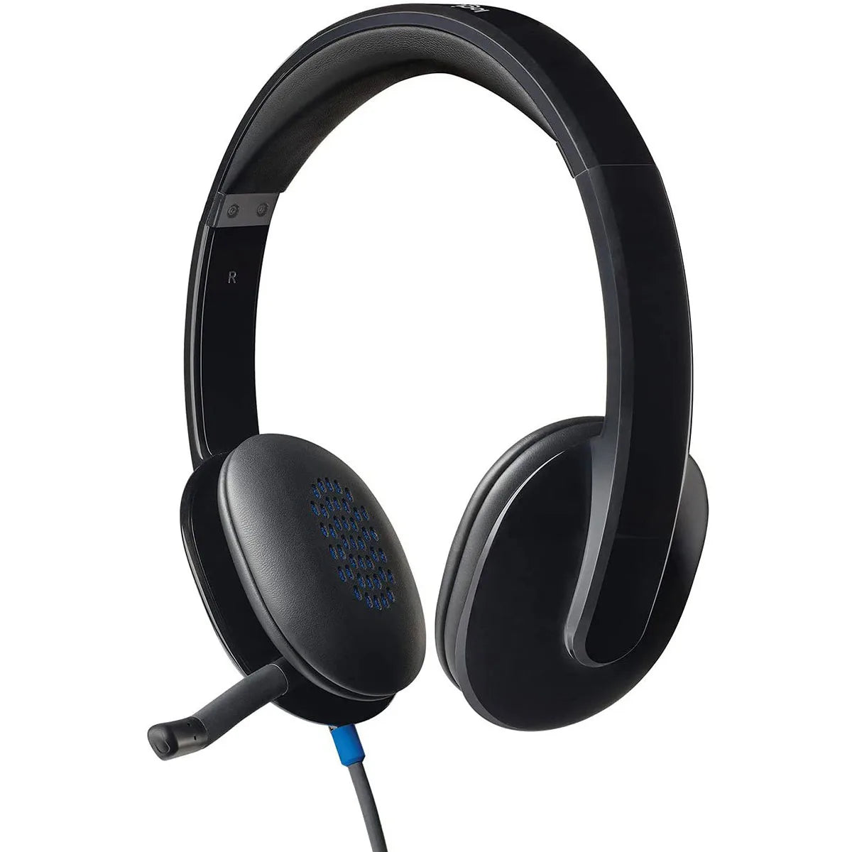 Logitech H540 USB Computer Headset with Noise-Canceling Mic