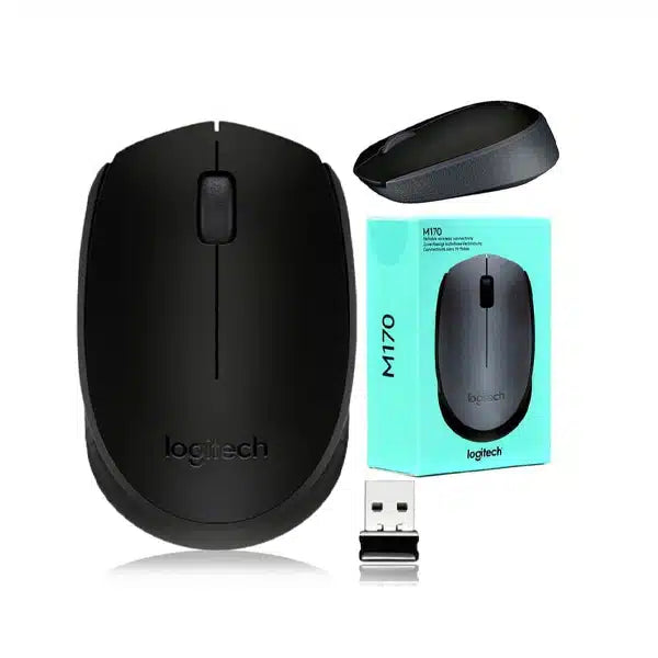 Logitech M170 Wireless Mouse -Black