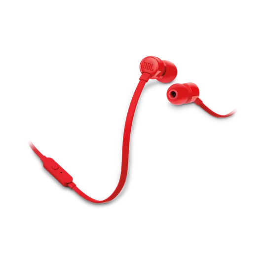JBL Tune 110 Earphones - Red