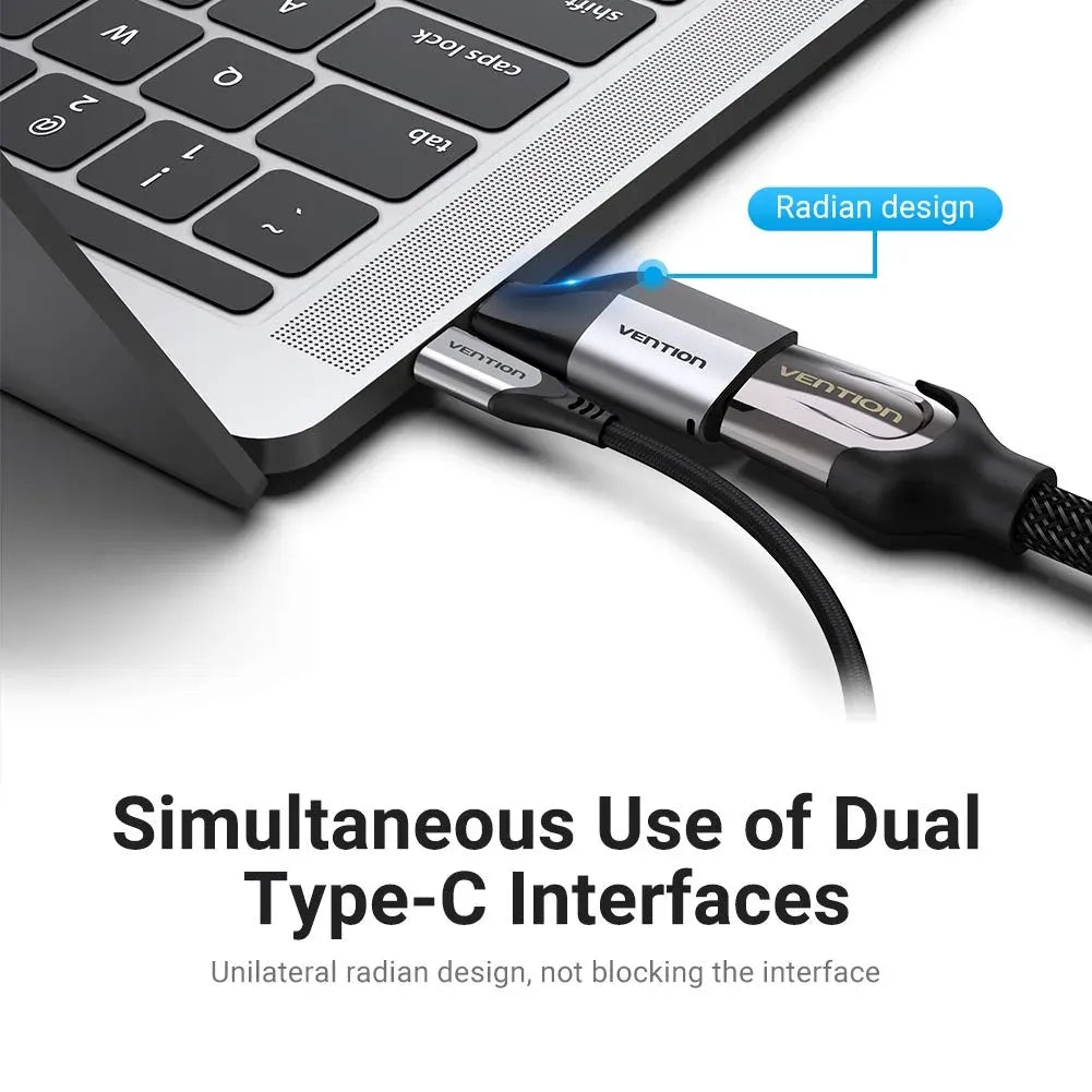 Vention TCAH0 Type-C Male to HDMI Female Adapter (Gray)