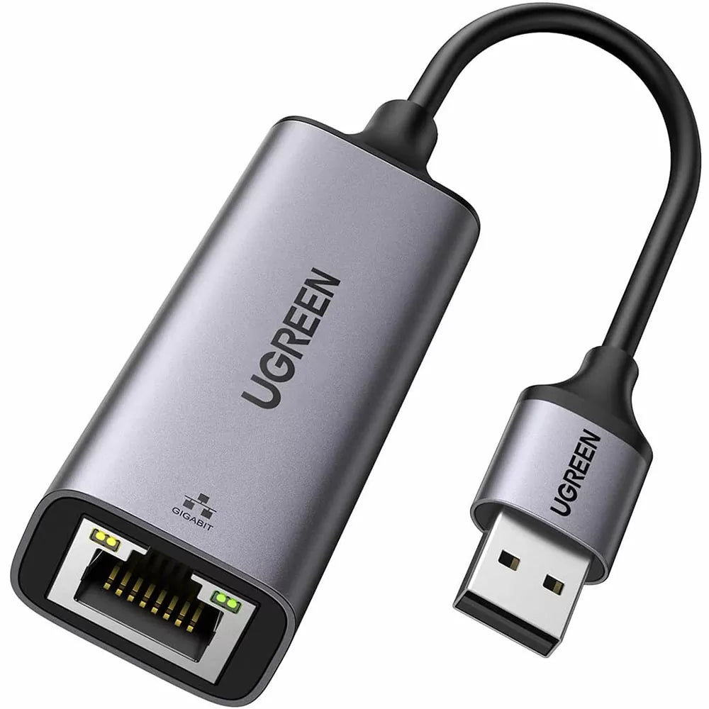 UGREEN USB 3.0 to RJ45 Gigabit Ethernet Adapter – CM209 – Gray