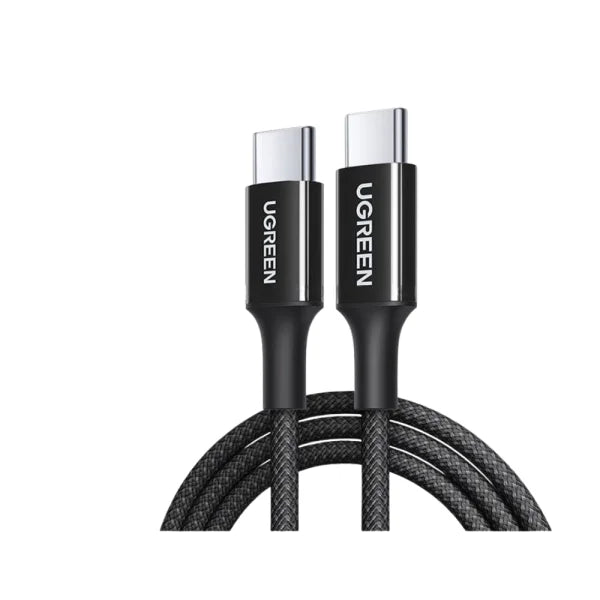 UGREEN L502 100W 1M Type-C to Type-C Braided Fast Charging Cable