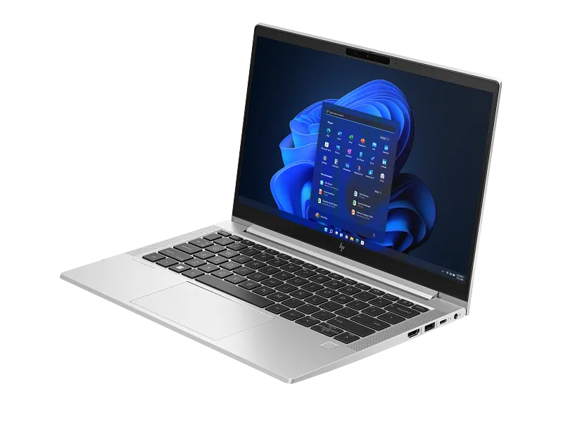 HP EliteBook 630 G10 Laptop Intel Core i7-1355U 16 GB DDR4-3200 Ram 512 GB PCIe NVMe SSD Storage 13.3" diagonal FHD (1920 x 1080) IPS Display Pike Silver Aluminum