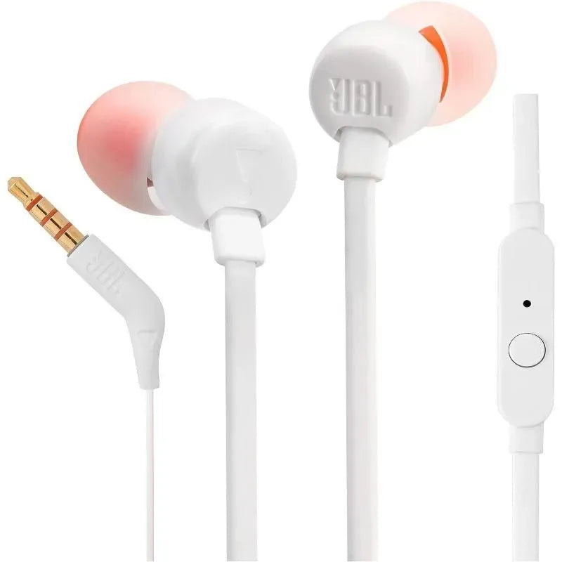 JBL Tune 110 Earphones - White