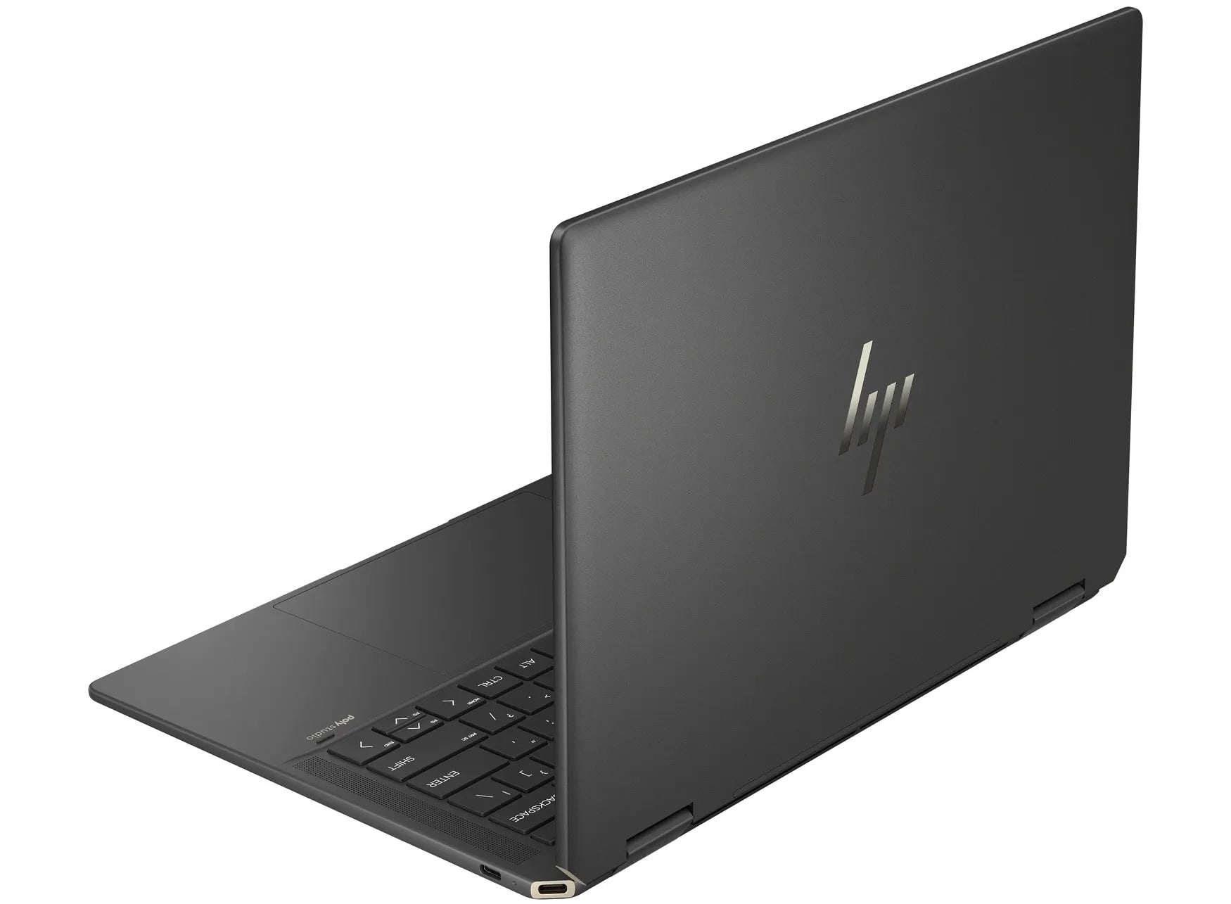 HP Spectre x360 2-in-1 14-eu0040ca Laptop Intel Core Ultra 7-155U 16 GB Onboard Ram 1TB PCIe Gen4 NVMe M.2 SSD Storage 14" diagonal 3K (2880 x 1800) OLED Display Windows 11 Home Poly Studio Speakers English Keyboard Nightfall Black