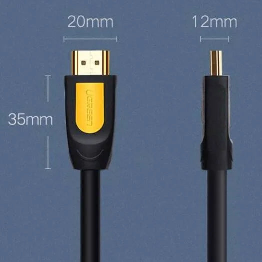 UGREEN HD101 10130 High-speed HDMI 2.0 Cable With Ethernet 3M Length 4K HDMI Cable