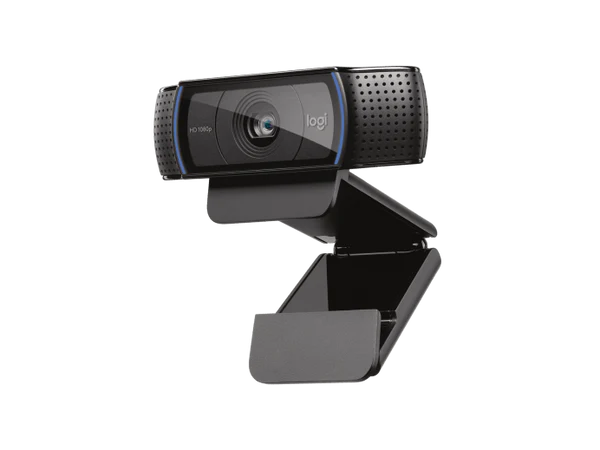 Logitech C920 HD Pro Webcam 1080p video calling with stereo audio