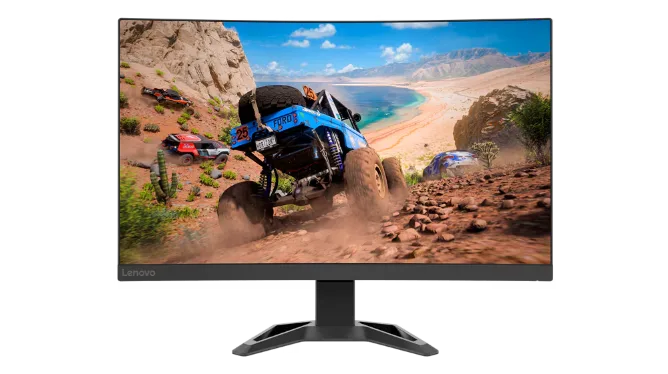 Lenovo G27qc-30 27 Inch 2K Display Curved Gaming Monitor