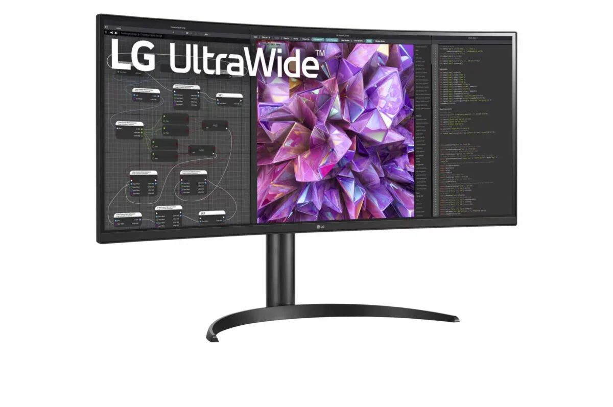 LG 34 Inch Curved UltraWide™ QHD (3440 x 1440) Monitor W-34WQ75C