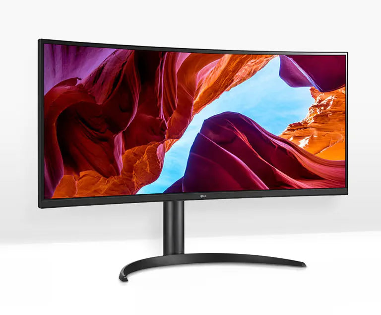 LG 34 Inch Curved UltraWide™ QHD (3440 x 1440) Monitor W-34WQ75C