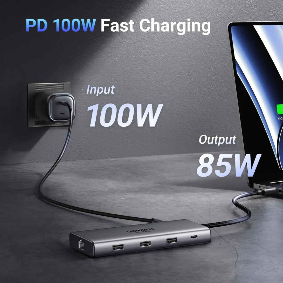 UGREEN CM639 15534 Revodok Pro 210 10 in 1 USB C Hub
