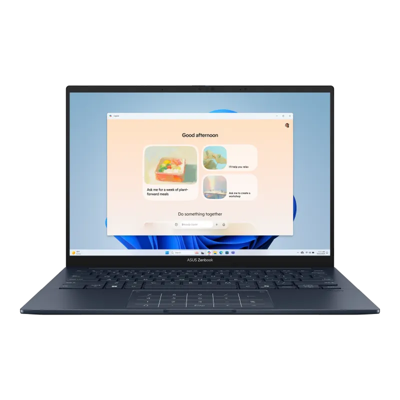 ASUS Zenbook 14X OLED (UX3405VA) Laptop 14.0-inch 3K (2880 x 1800) OLED Display Intel® Core™ Ultra 7-155H Processor 1.4 GHz Intel® Arc™ Graphics 16GB LPDDR5X OnBoard Ram 1TB NVMe M.2 SSD Ponder Blue Windows 11 Home