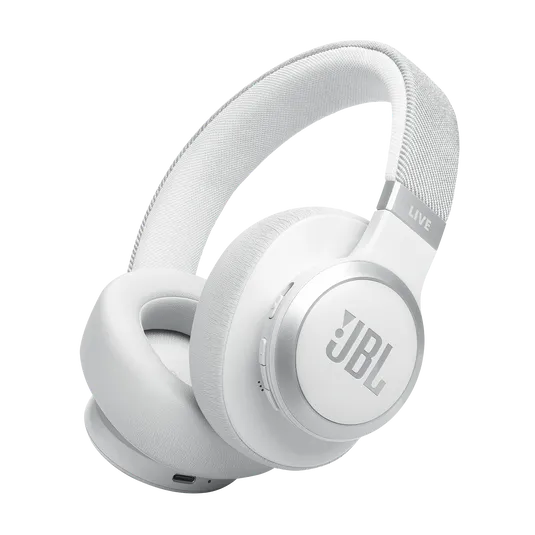 JBL LIVE 770NC wireless  headphones with Noise Cancelling-White