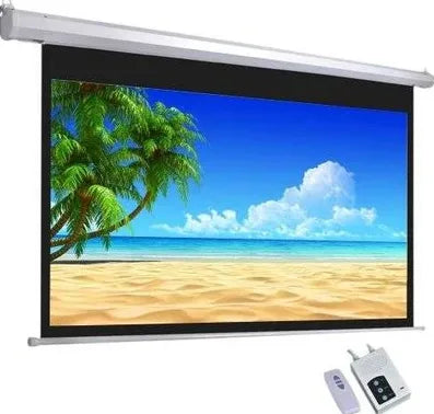 Light Wave LW-EPS-240E Electric Projector Screen 240 x 240cm