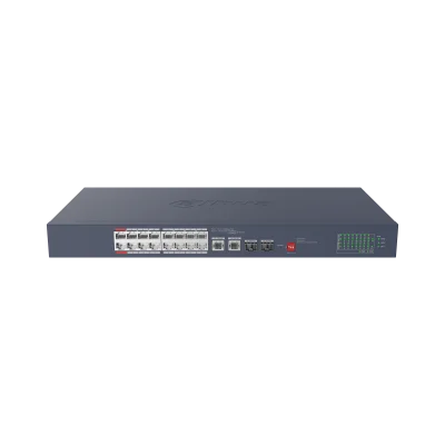 Dahua 20-Port Cloud Managed Desktop Gigabit Switch with 16-Port PoE and 2 SFP Ports