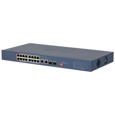 Dahua CS4218-16ET-135 18-Port Cloud Managed Desktop Switch with 16-Port PoE and 2 SFP Ports
