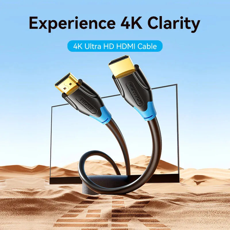 Vention HDMI Cable 1.5M Black  (VEN AACBG)