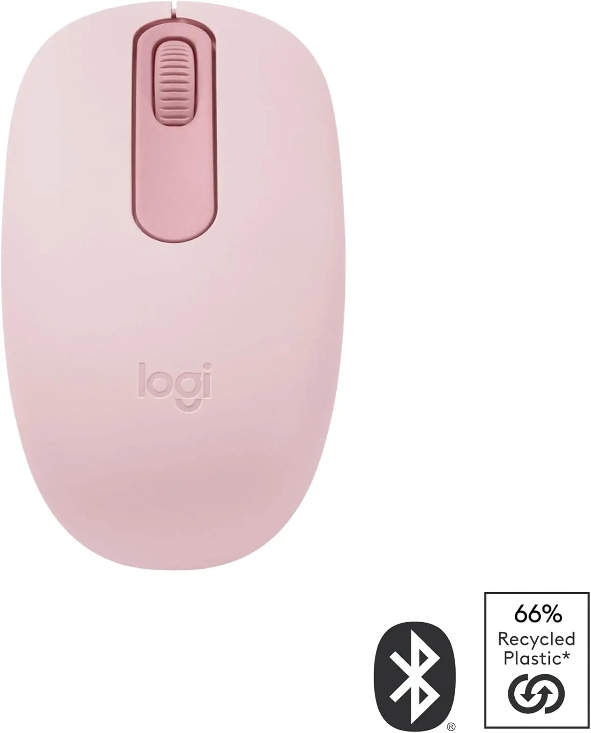 Logitech M196 Bluetooth Wireless Mouse – Rose