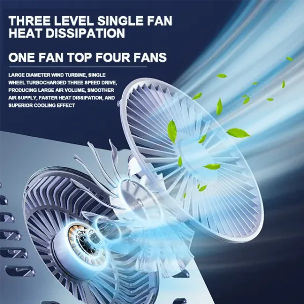 Aluminum Laptop / Tablet Stand with Cooling Fan