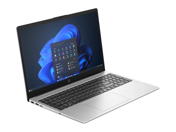 HP 250R G10 Notebook PC (D6YD6ET) Intel® Core™ 3 100U 8GB Ram 512GB SSD 15.6 Inch Display Laptop- Turbo Silver