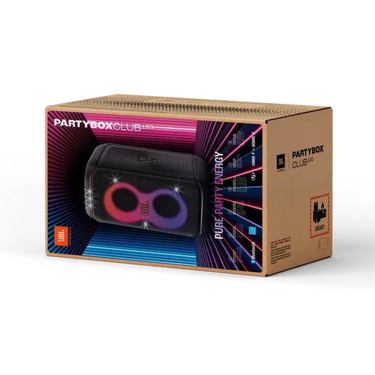 JBL Party Box Club 120 Portable Bluetooth Party Speaker-Black