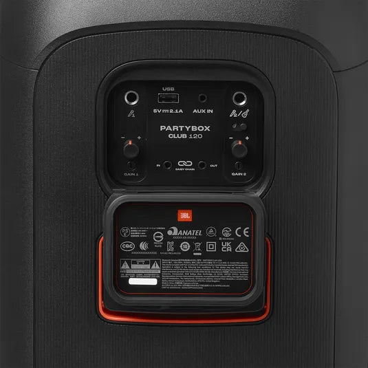 JBL Party Box Club 120 Portable Bluetooth Party Speaker-Black