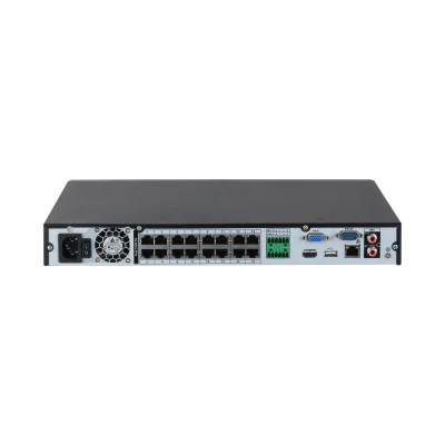 Dahua 32 Channel 1U 16 PoE 2HDDs WizSense Network Video Recorder
