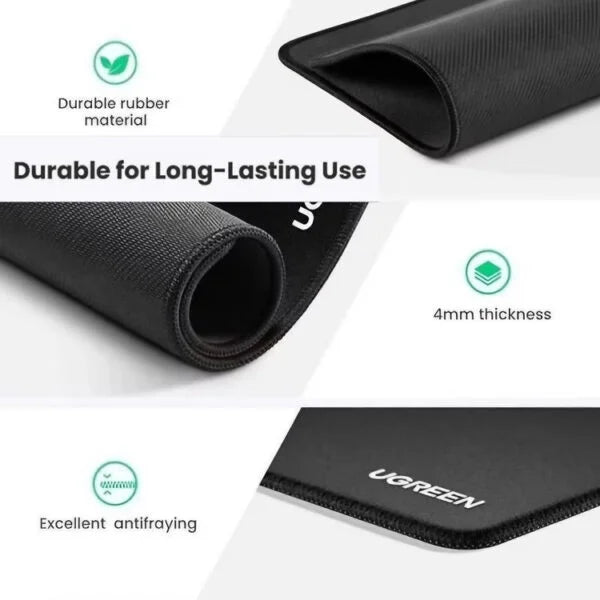 UGREEN MOUSE PAD LP575 90563 ANTI-SLIP RUBBER MOUSEPAD (29 x 22.5 cm)