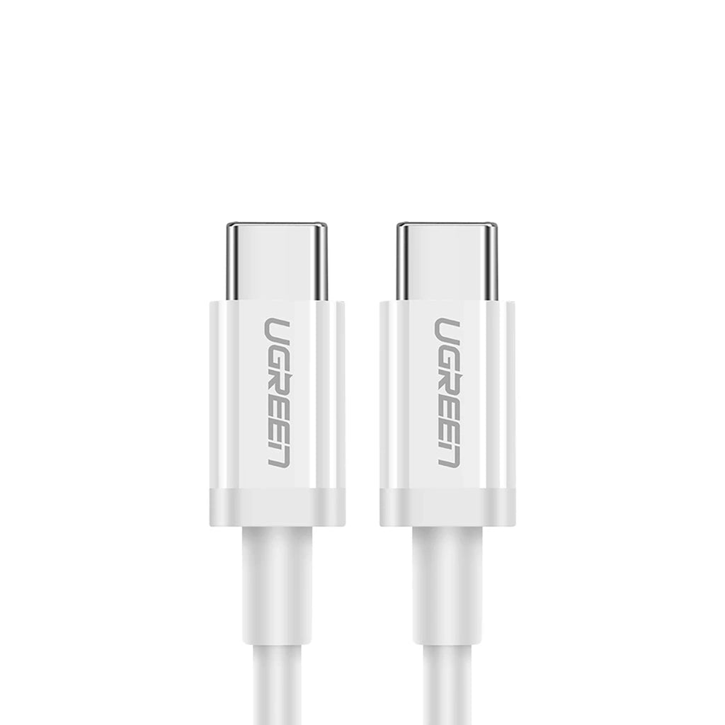UGREEN US264 60517 USB-C To USB-C 60W Data Cable 1m - White