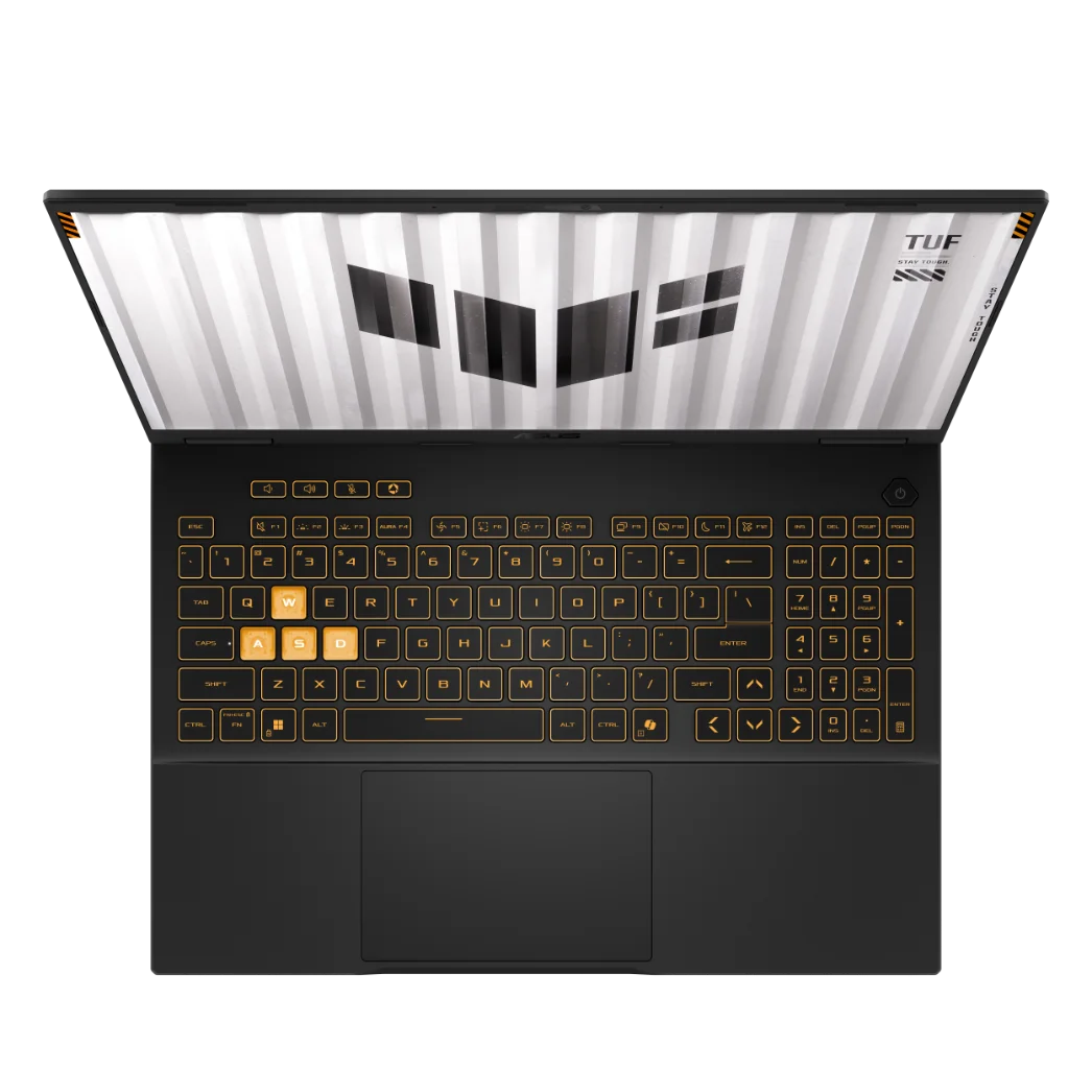 ASUS TUF Gaming F16 FX608JHR-RV04USW Intel® Core™ i7-14650HX 16GB Ram 512GB SSD 8GB NVIDIA® GeForce RTX™ 5050 Laptop GPU 16 Inch WUXGA Display Gaming Laptop