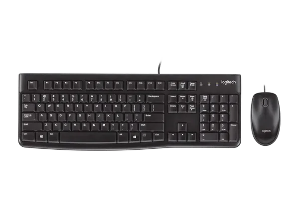 Logitech MK120 USB Wired Keyboard and Mouse Combo