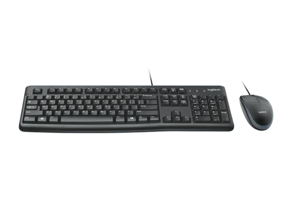 Logitech MK120 USB Wired Keyboard and Mouse Combo
