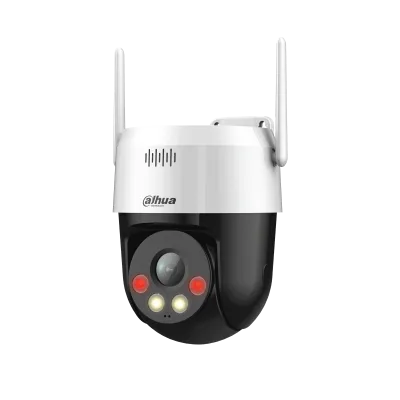 DAHUA DH-P5AE-PV PICOO A2 5MP Wireless Network PT Camera RJ45 Ethernet & wifi connectivity mobile management software Micro SD card (up to 256 GB) 5MP Resolution built in mic and speaker AI human detection Full Color videos Auto on and off control