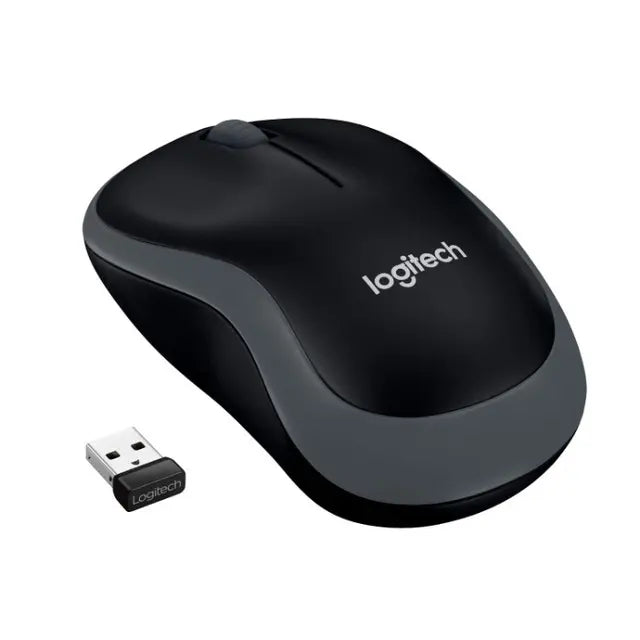 Logitech M185 Wireless Mouse-Black
