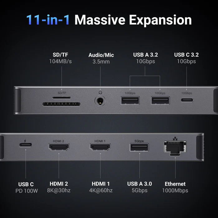 UGREEN Revodok Pro 211 11 in 1 USB C Hub – CM681 15965